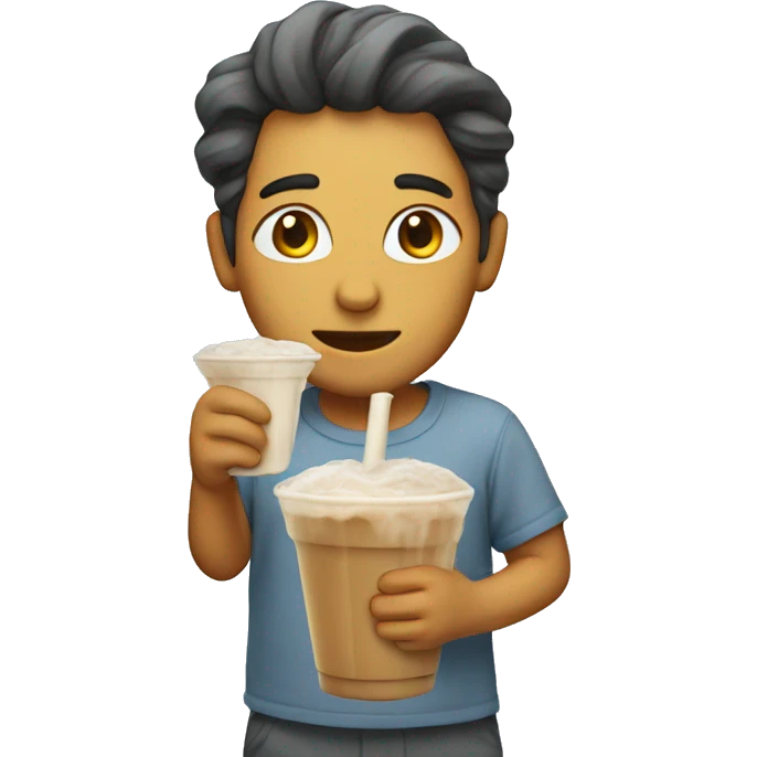 Ice chai  emoji