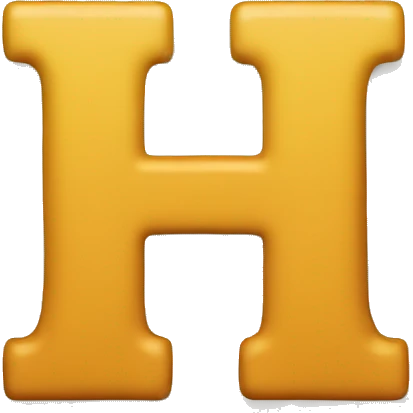 Letter H emoji