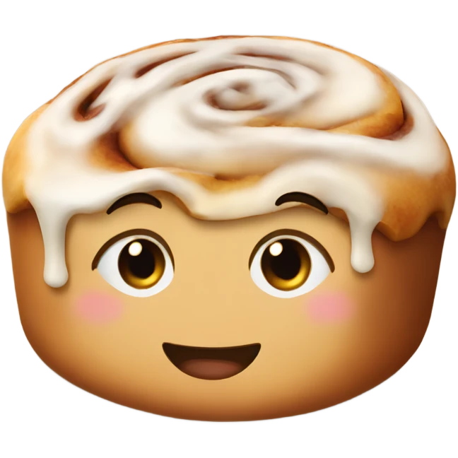 Cinnamon roll emoji