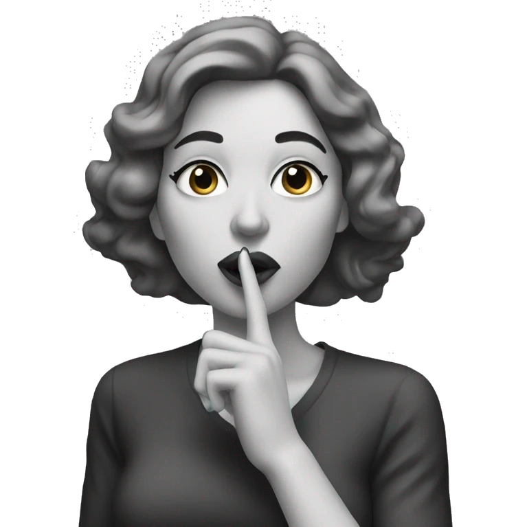 woman blowing a kiss emoji
