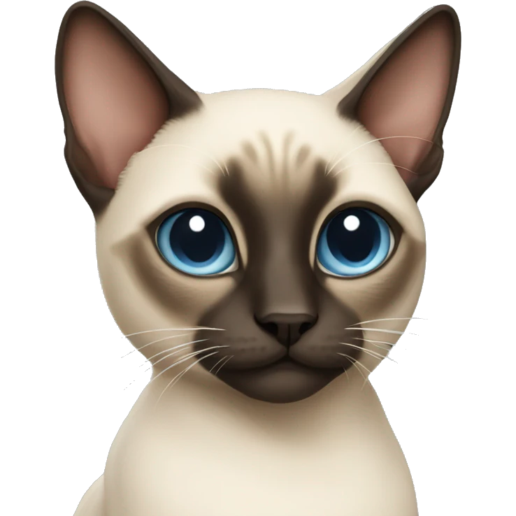 Siamese cat  emoji