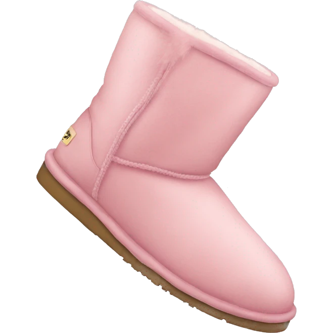 light pink uggs emoji