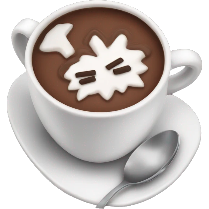 Hot chocolate emoji