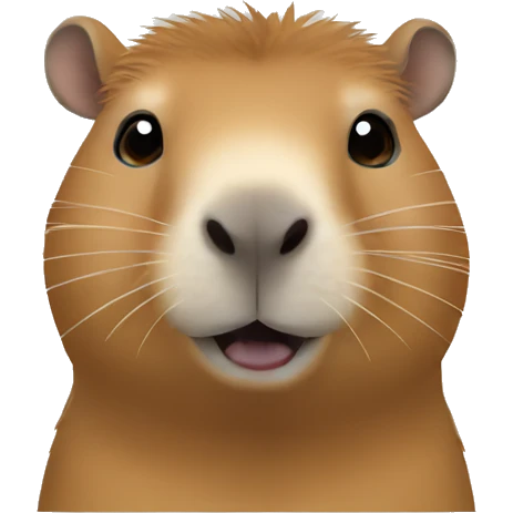 Capybara emoji