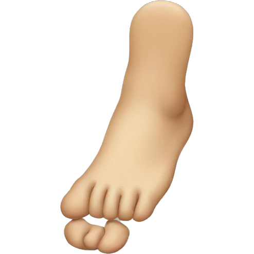 foot emoji