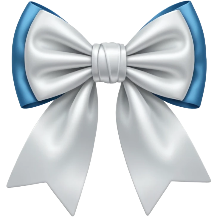 White bow emoji