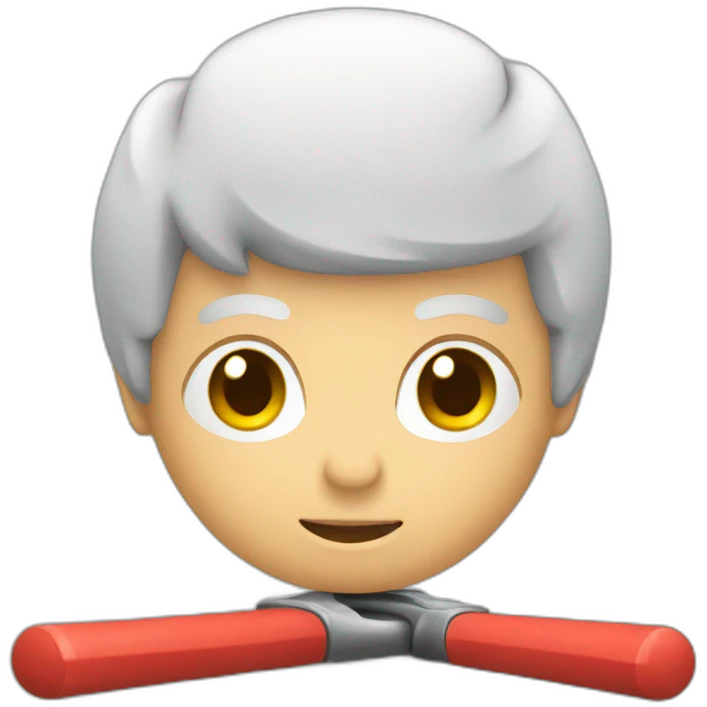 Curling skip emoji