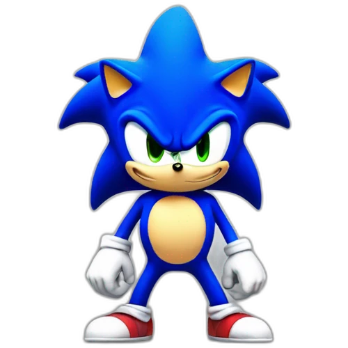 Sonic shadow emoji