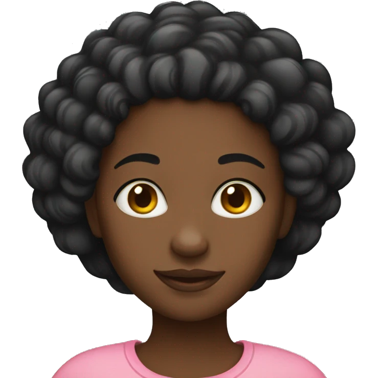 Black girl emoji