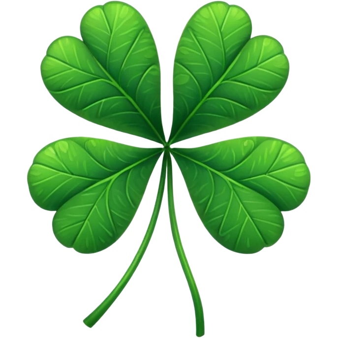 5 leaf clover emoji