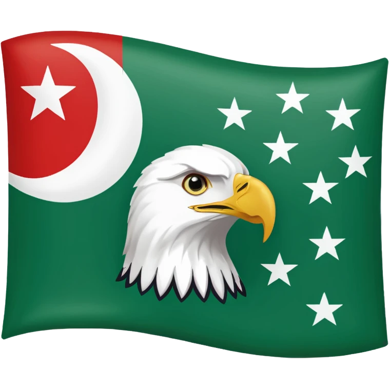 Tschetschenien Flagge emoji