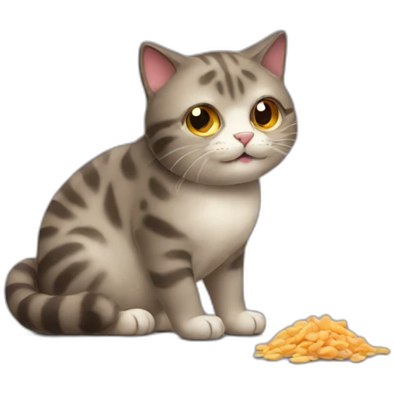 snack-eating-cat emoji