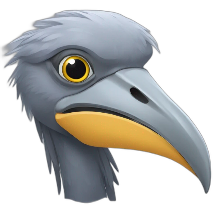 shoebill stork emoji