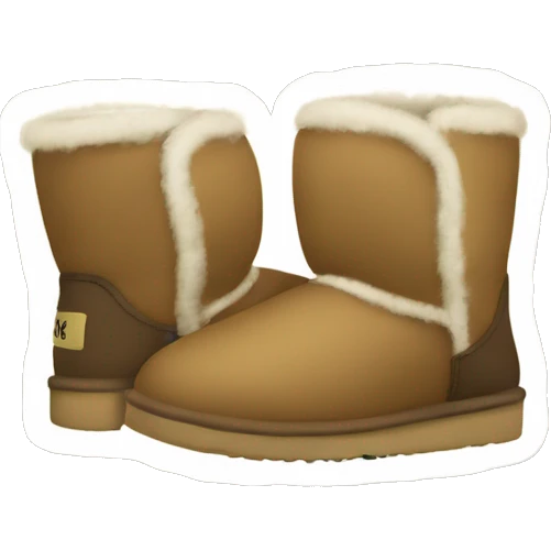Christmas uggs emoji