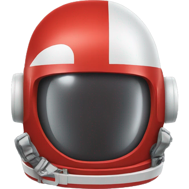 red astronaut helmet emoji
