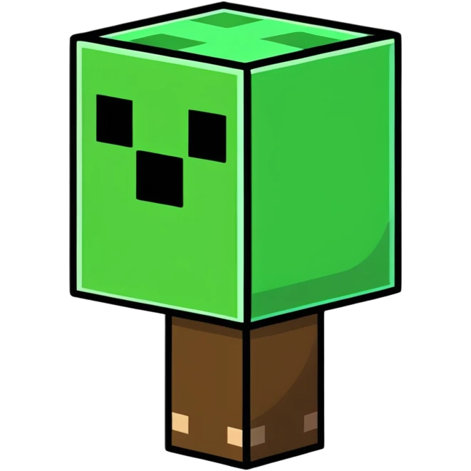 Minecraft block emoji