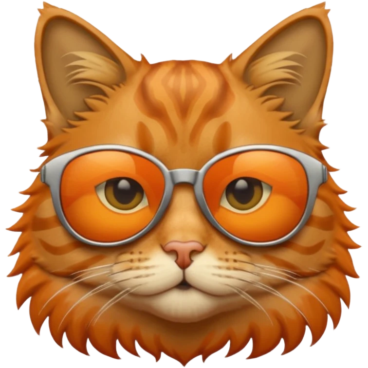 Cat wearing sunglasses emoji