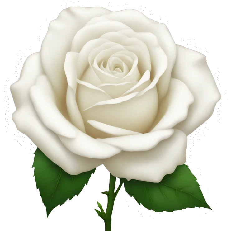 White rose emoji
