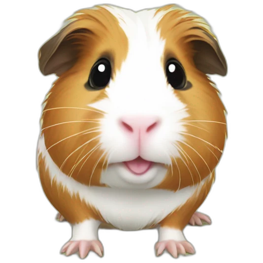 Guinea pig with a emoji
