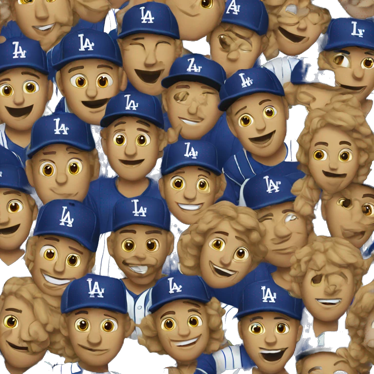 La dodgers emoji
