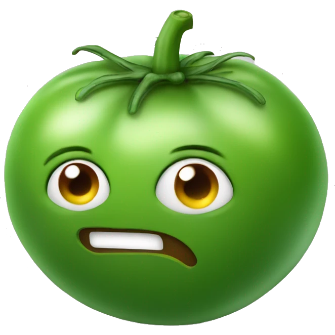 unripe tomato emoji