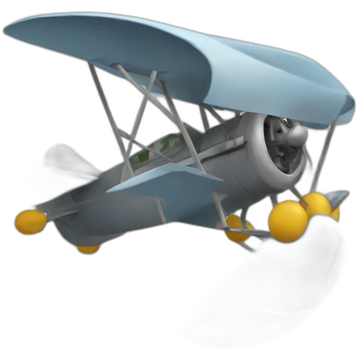 Chat volant emoji