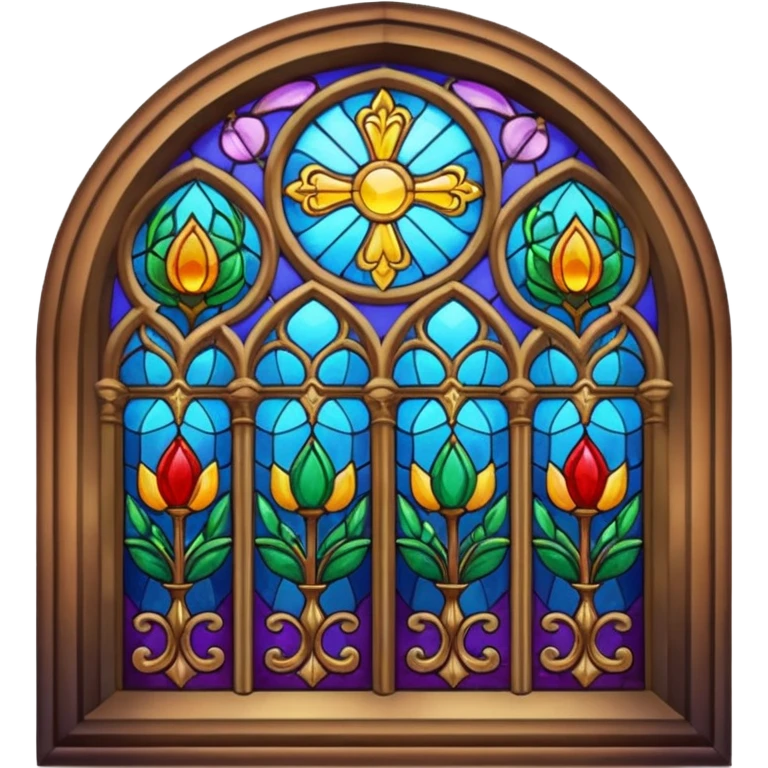 stained glasses emoji
