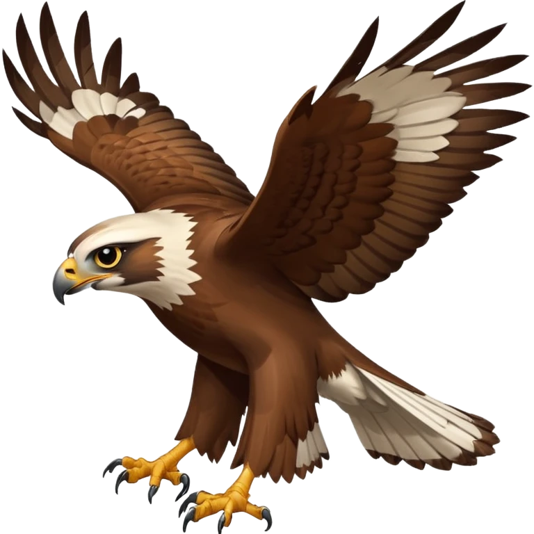 hawk swooping down emoji