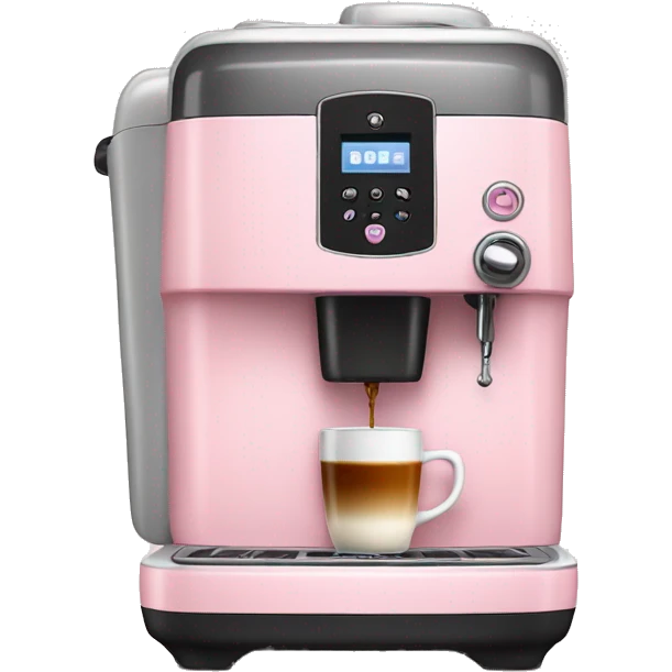 Light Pink coffee machine  emoji