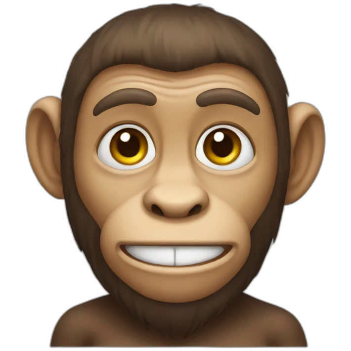 Monkey man emoji
