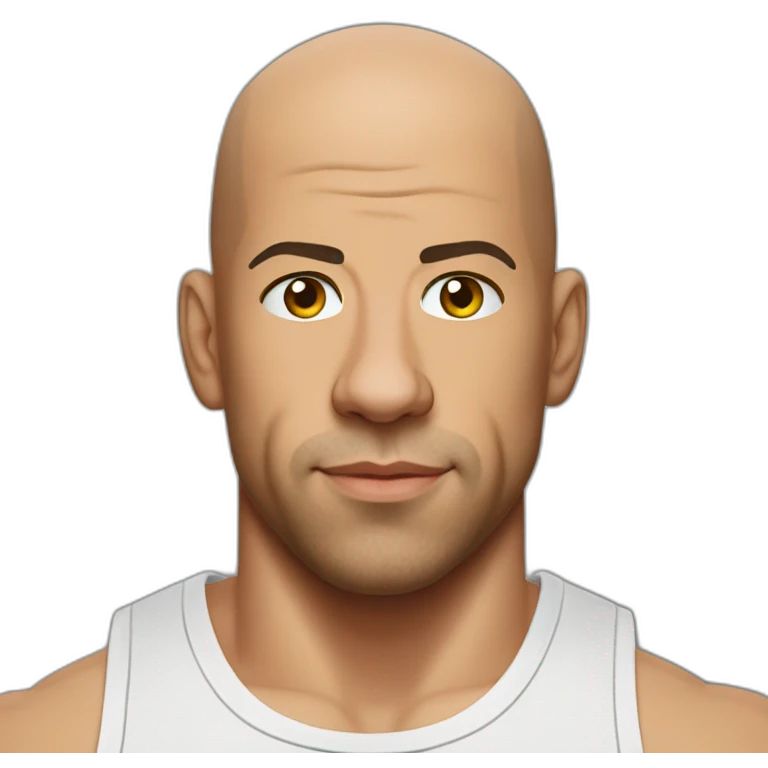 Vin diesel in tanktop emoji