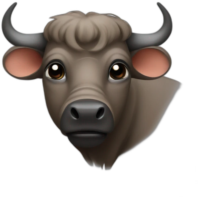 African Buffalo emoji