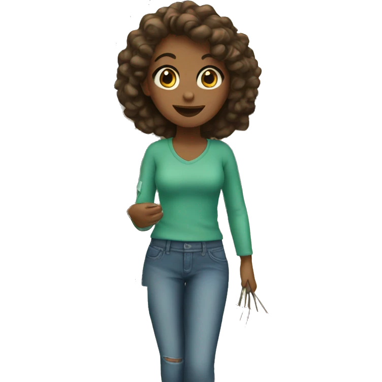 Girl shopping  emoji