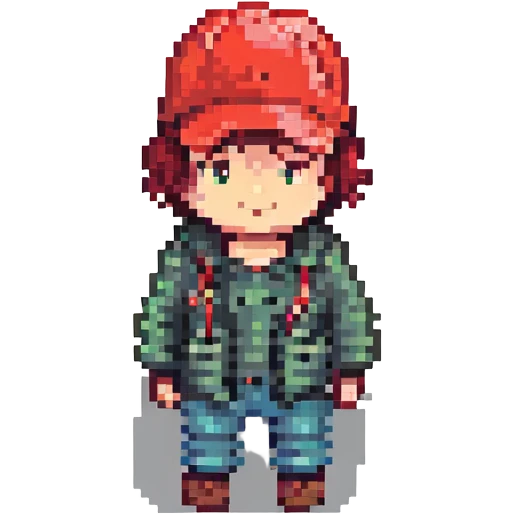 boy with red hat emoji