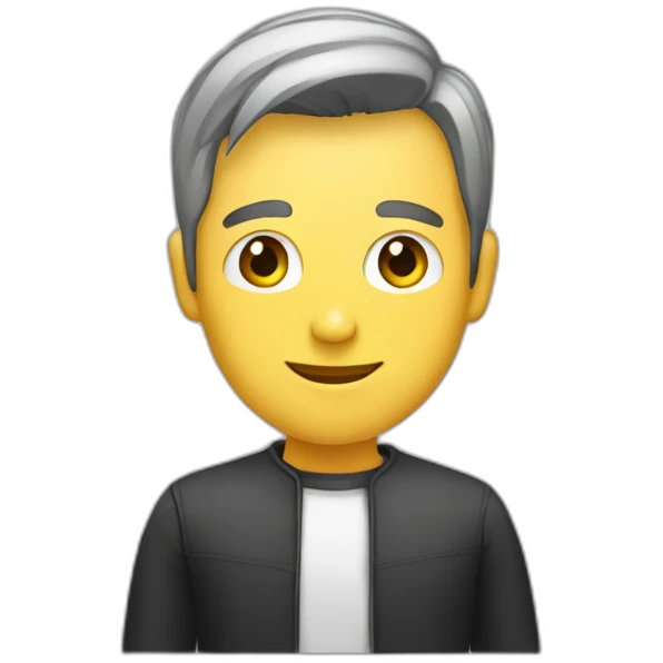 Persona en una sala de espera emoji