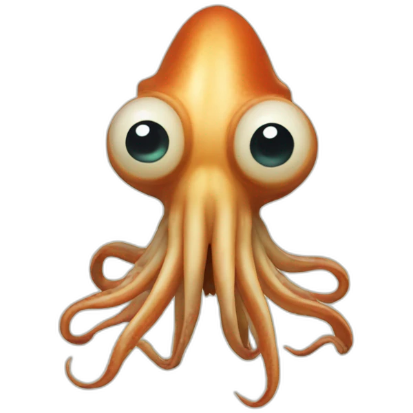 Fishing squid emoji