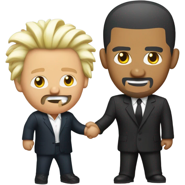 Obama dapping up guy fieri emoji