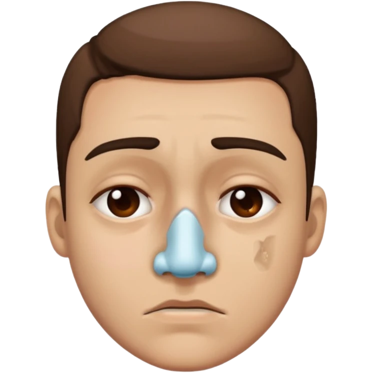 Broken nose emoji