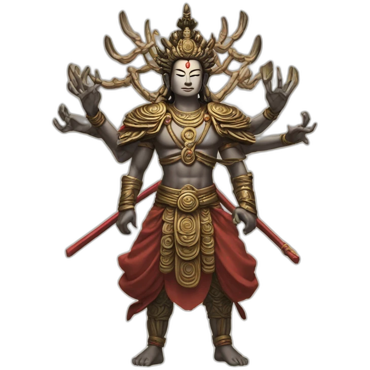 thousand-armed-avalokiteshwara emoji