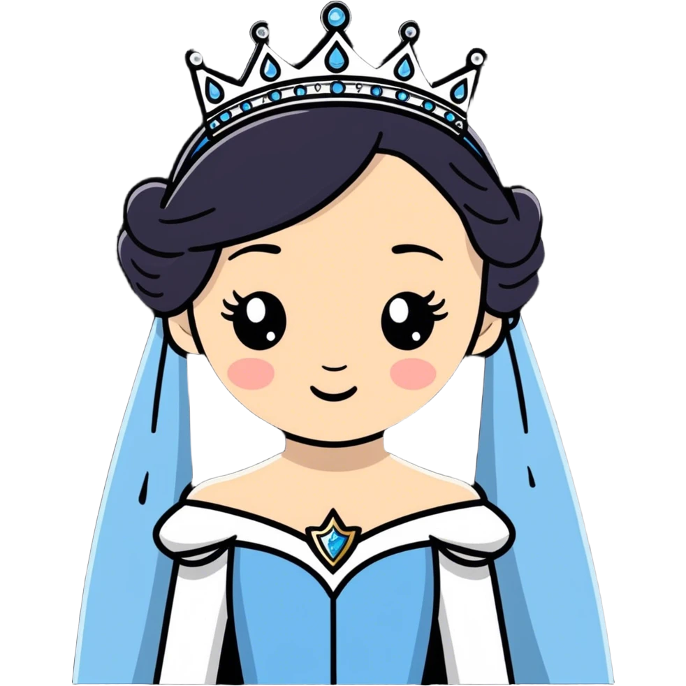 Princess crying  emoji