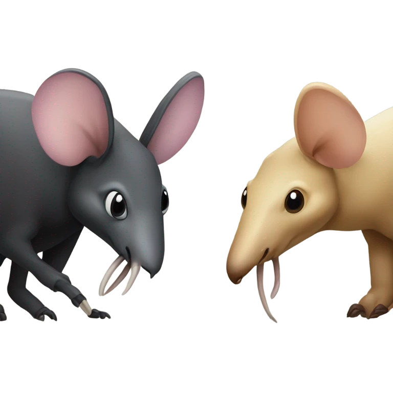 Ant eater and aardvark  emoji
