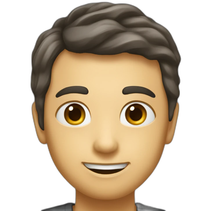 Un magnifique cœur avec un arrière plan dedans emoji