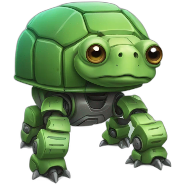 robot turtle emoji