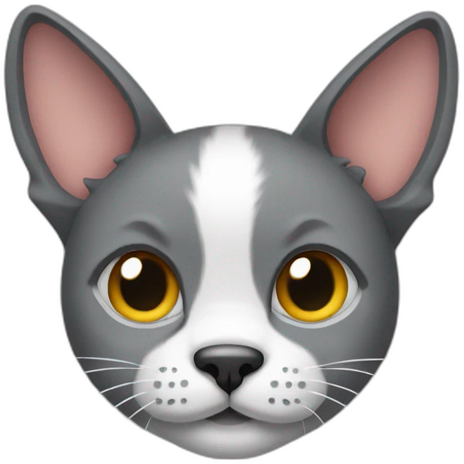cat with dog ears emoji