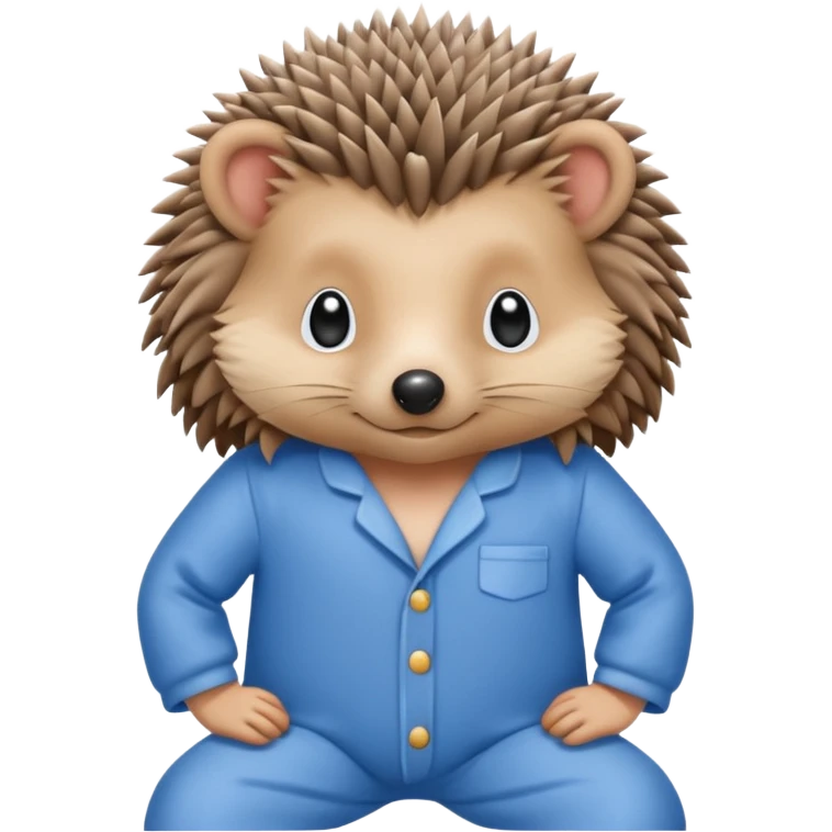 hedgehogs in pajama emoji