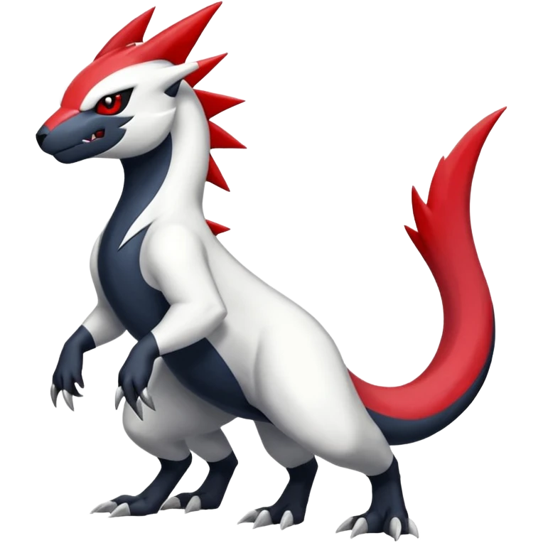 Absol-Salandit-Zangoose-Fusion (full body) emoji