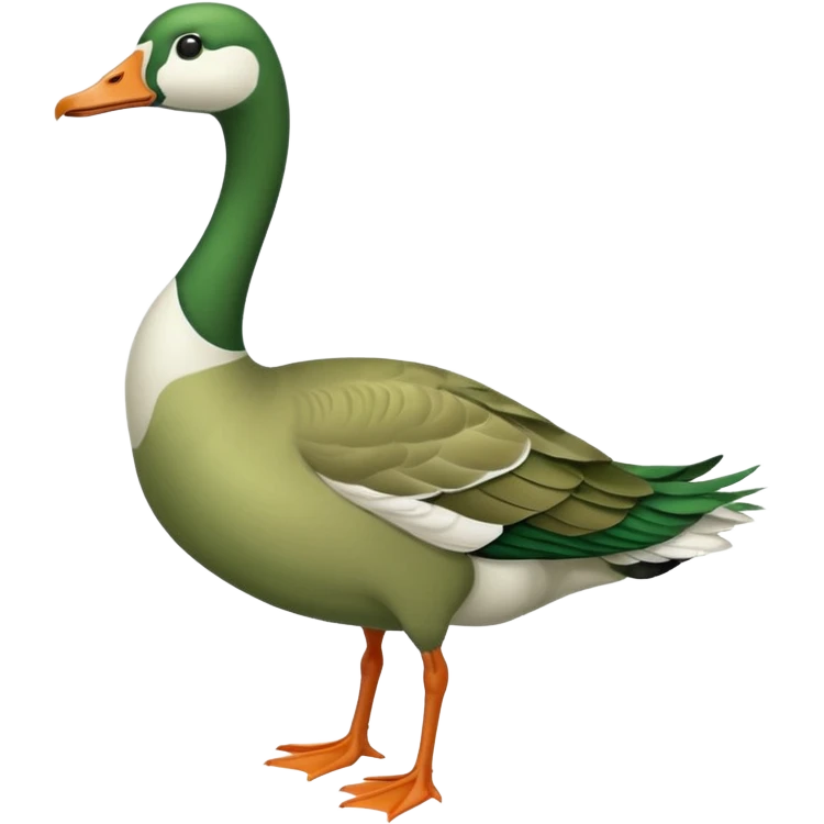 green goose long neck emoji