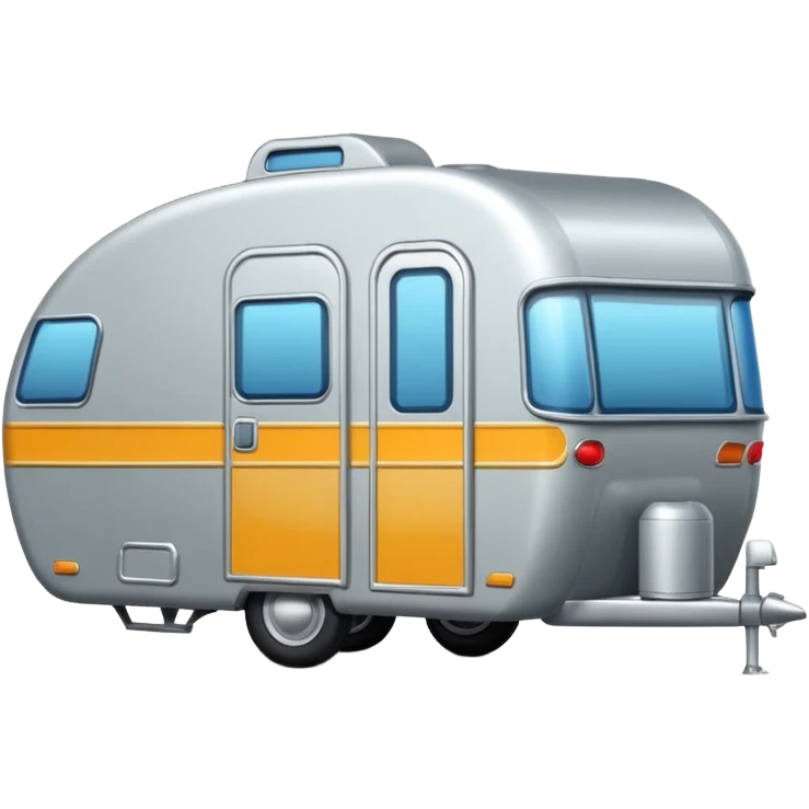 shiny caravan emoji