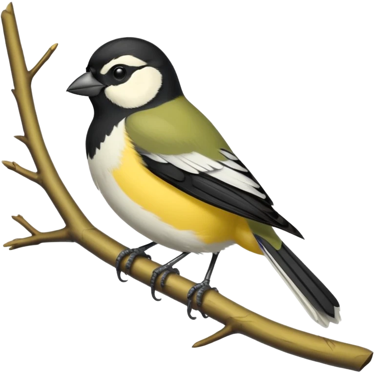Parus major emoji