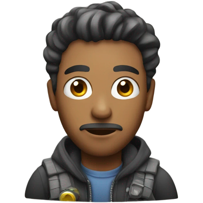 Man playing on video game  emoji